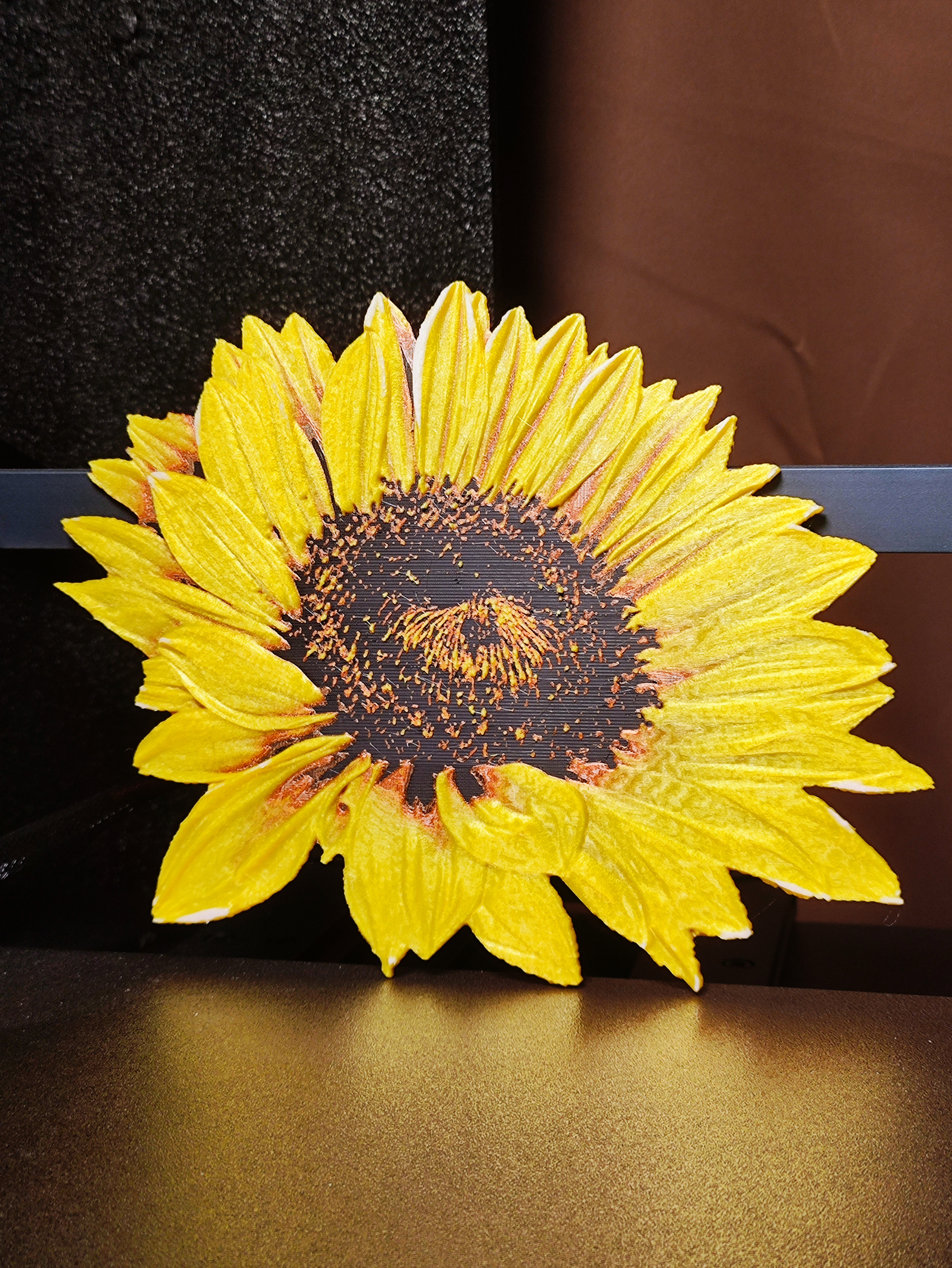 Sunflower using Hueforge