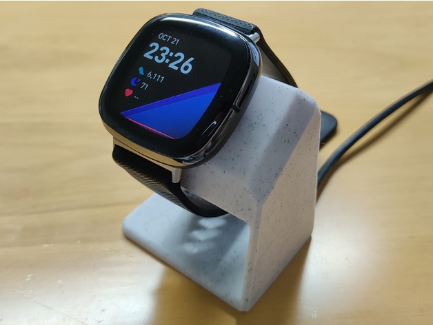 Fitbit Sense, Sense 2, Versa 3 & Versa 4 Charging Cradle Stand v2
