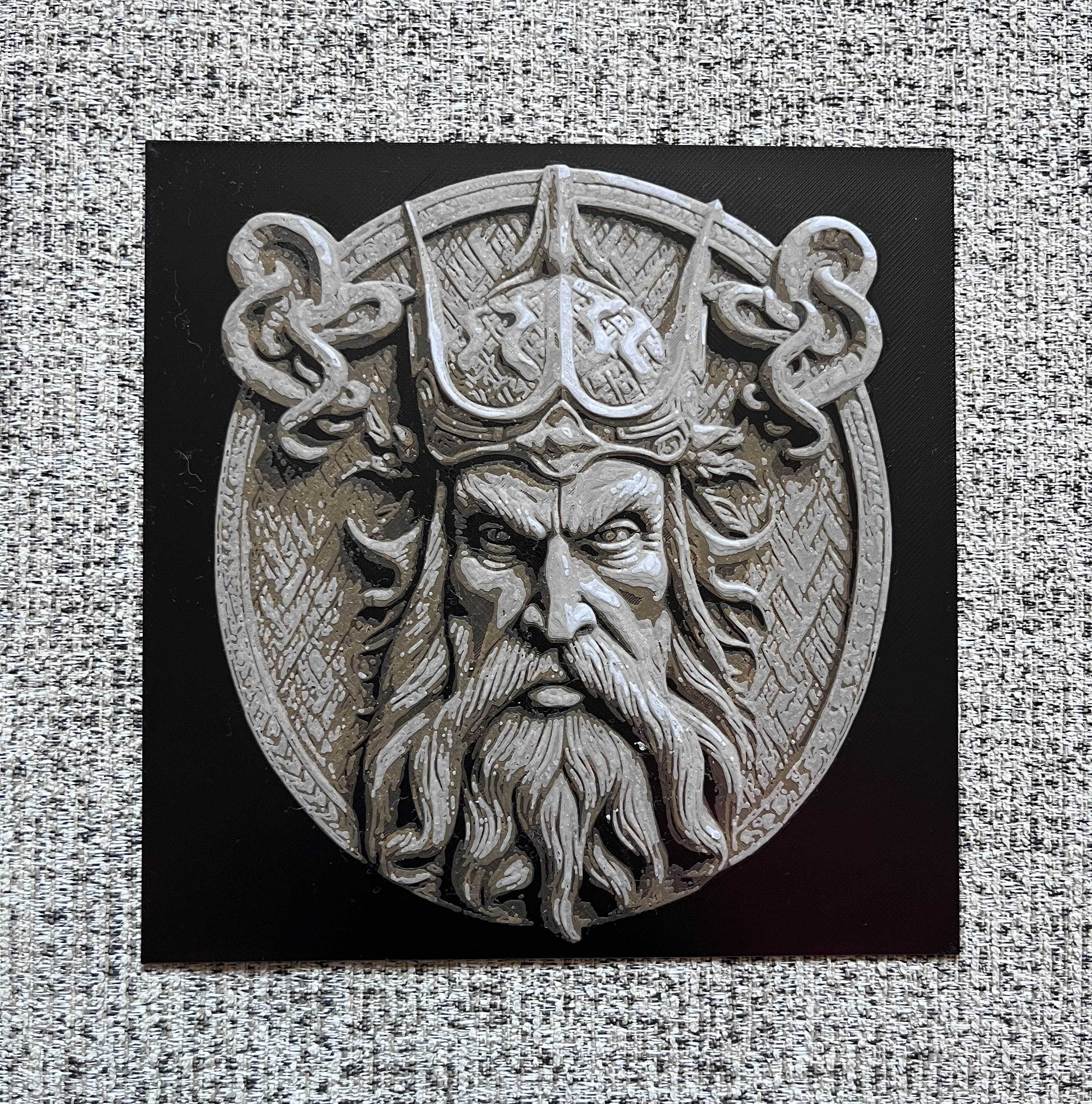 Viking Wood Style Carving (Filament Painting)