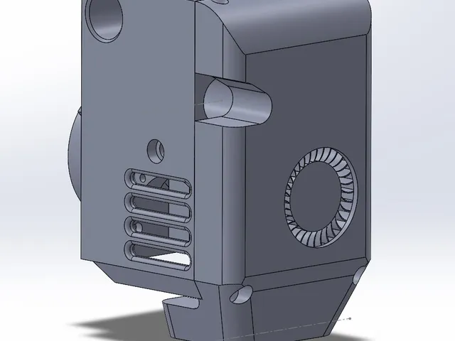 Compact direct extruder for Ultimaker 2 Plastmaska