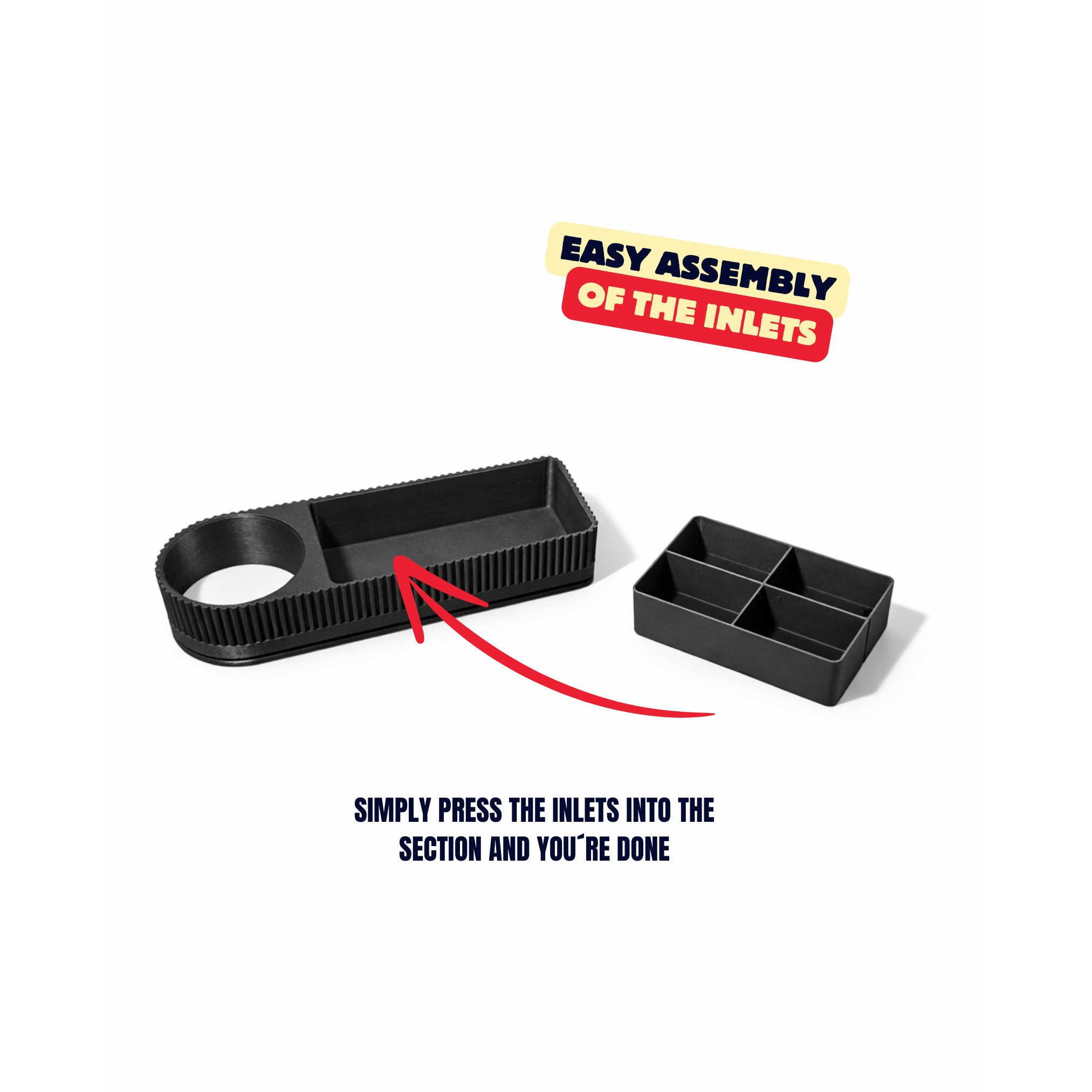 MODULAR MULTIPURPOSE ORGANIZER - ROTATING / MODERN ORGANIZER / DESKORGANIZER / TOOLBOX / CUSTOMIZE — miniatura 6