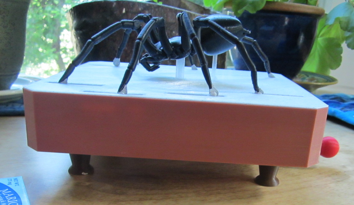 Creepy Spider Kinetic Sculpture Remix