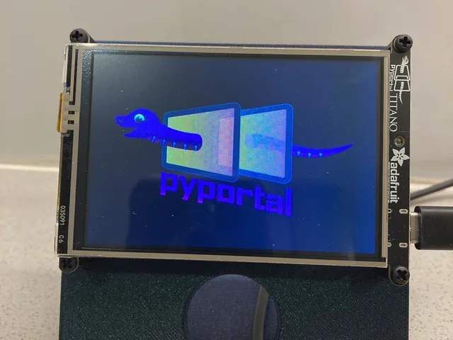 Adafruit PyPortal Titano Display