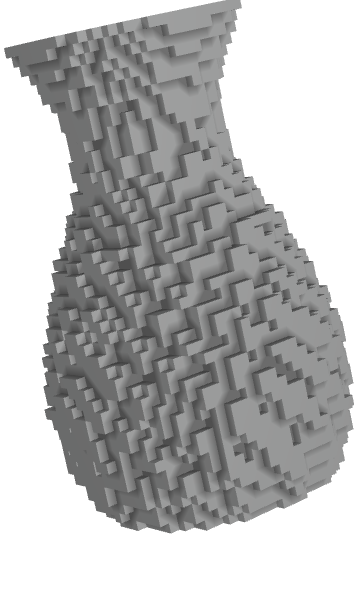 Voxelized Vase No supports needed