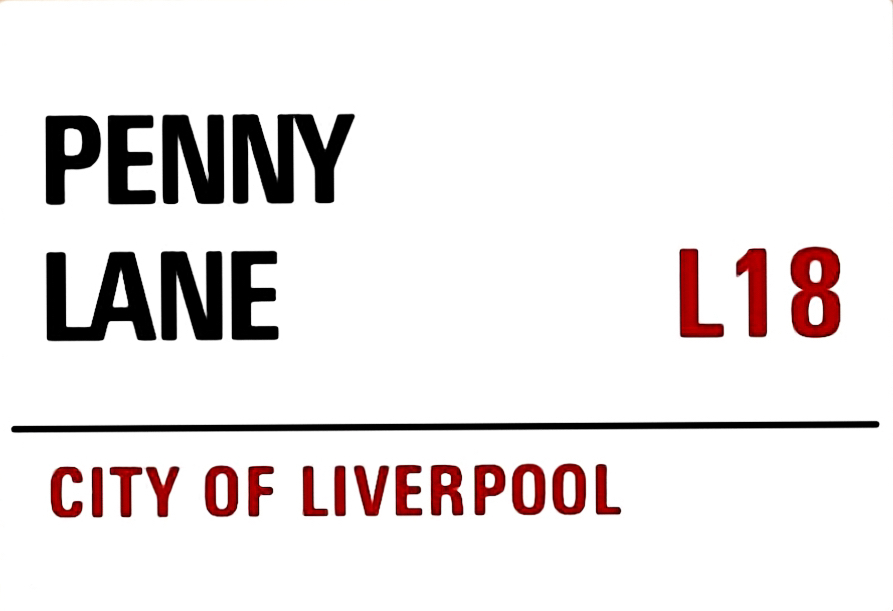 Penny Lane Street Sign by Onkel Mi Download free STL model