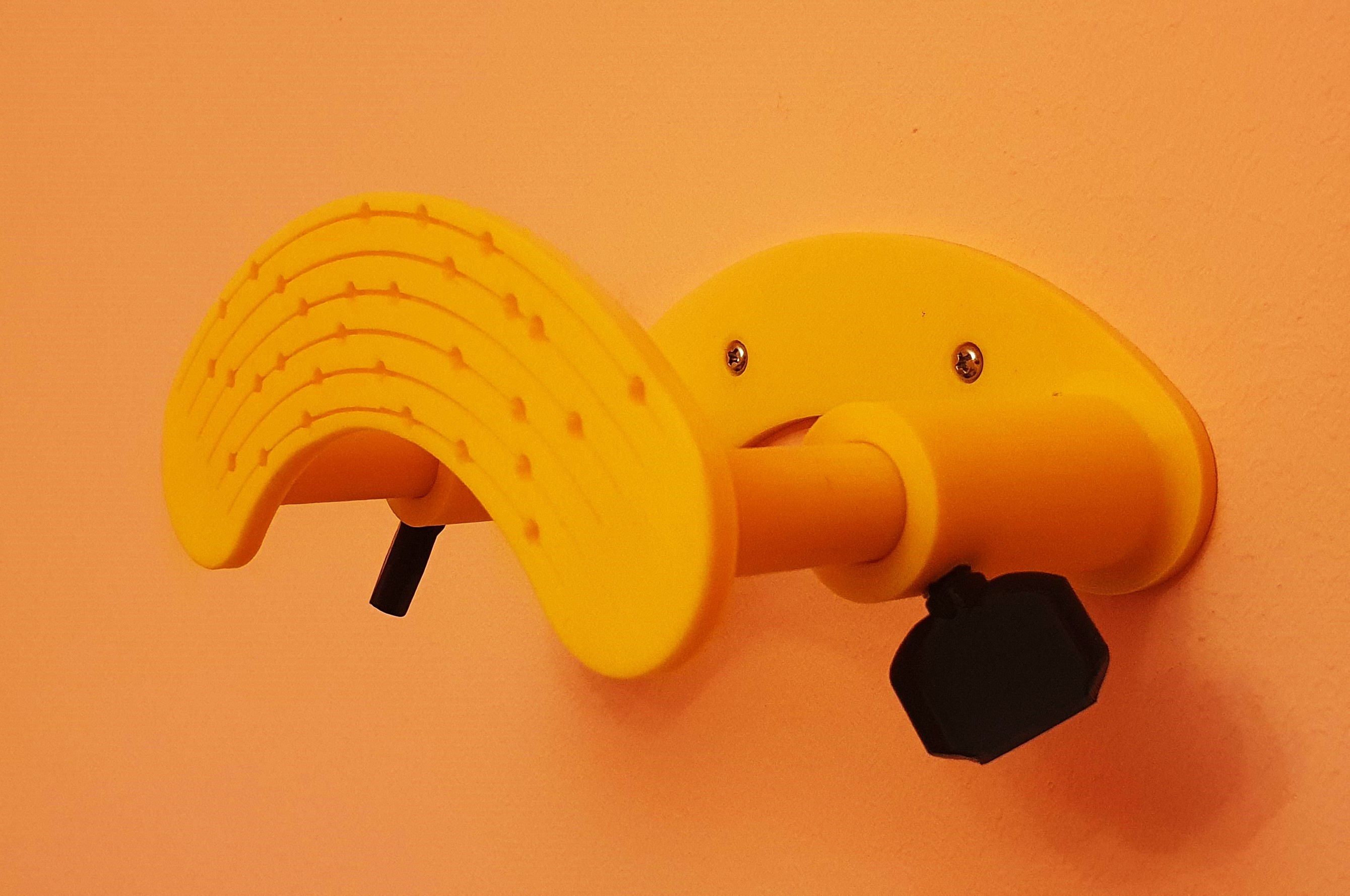 All size guitar wall mount by marius_ciolacu Download free STL model