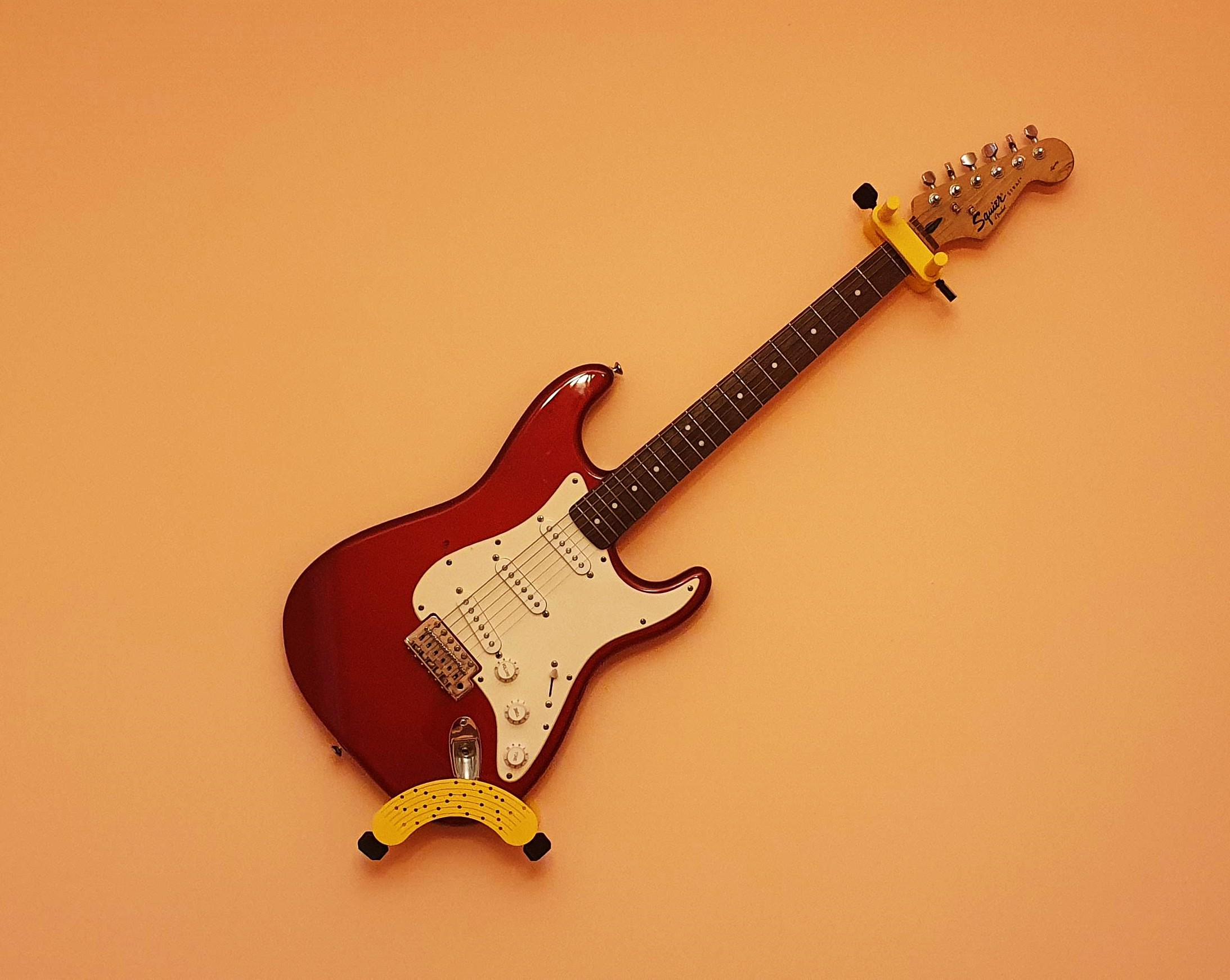 All size guitar wall mount by marius_ciolacu Download free STL model
