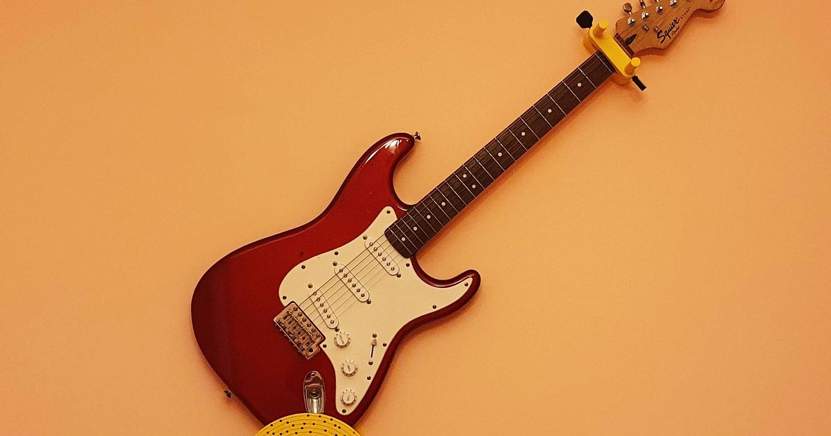 All size guitar wall mount by marius_ciolacu Download free STL model