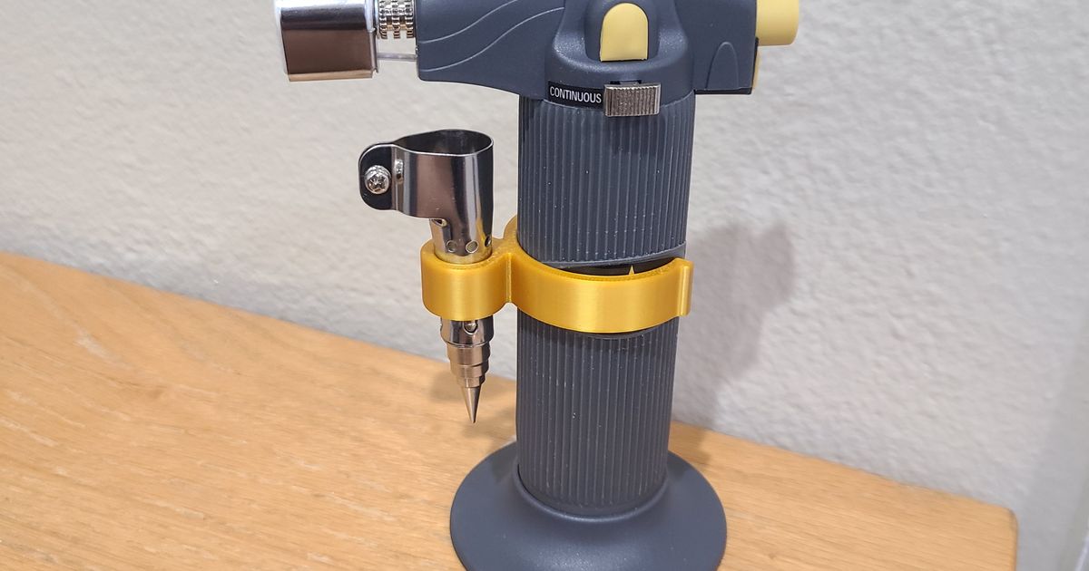 Butane Torch Accessory Clip by Neil J Borja | Download free STL model