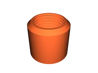 Muzzle thread protector 1/2x20 UNF by panKrasny | Download free STL ...