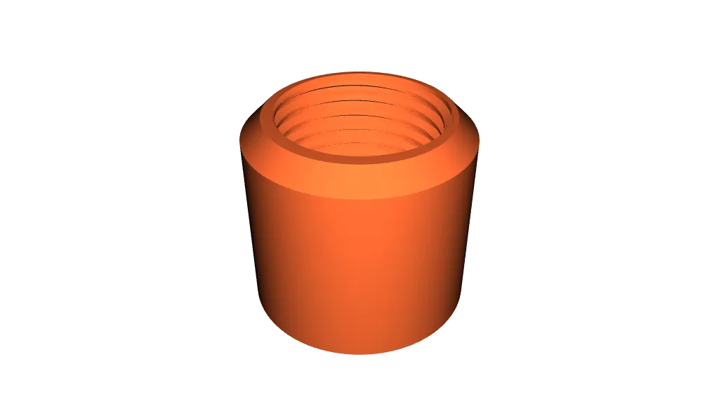 Muzzle thread protector 1/2x20 UNF by panKrasny | Download free STL ...
