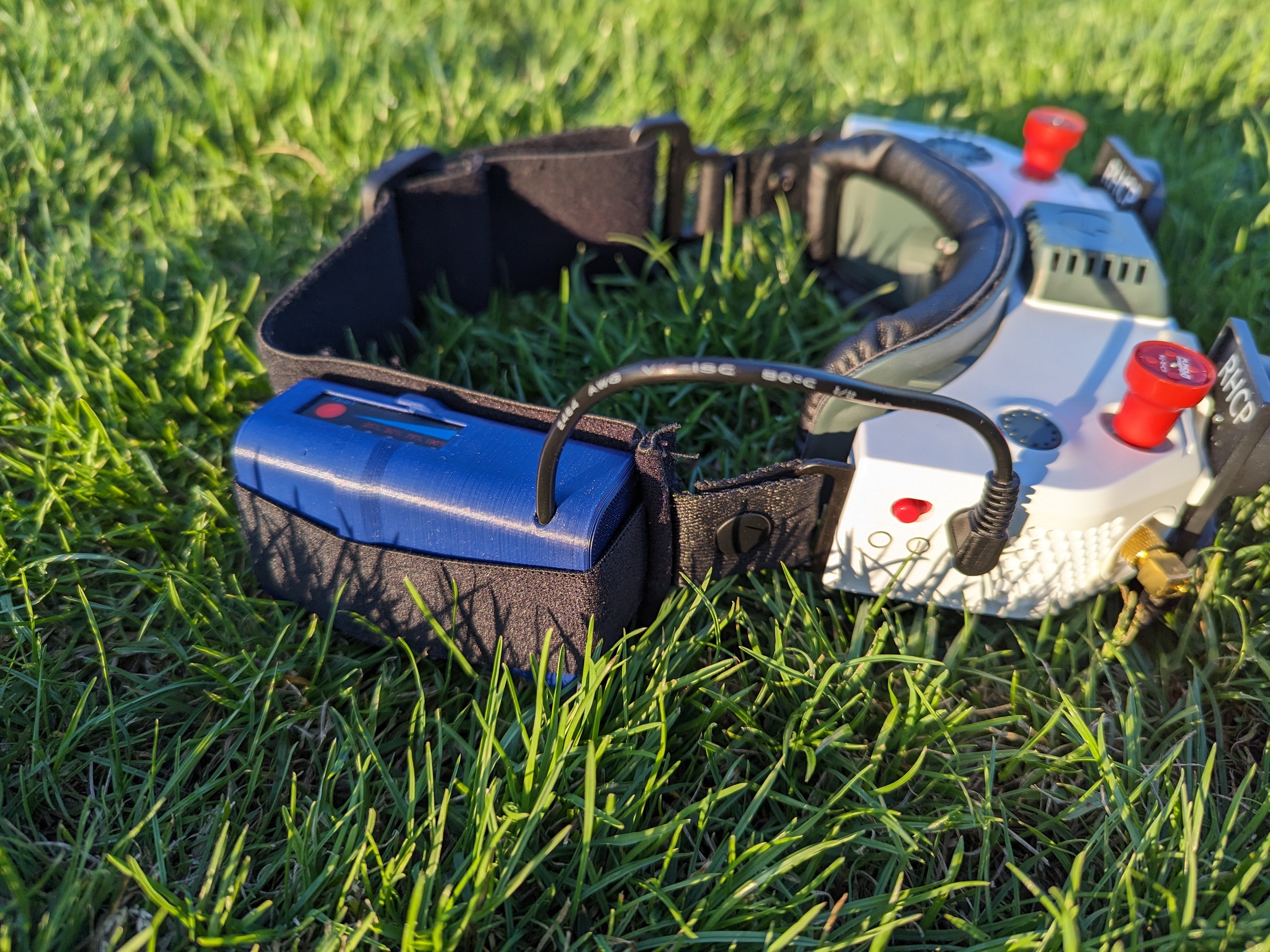 2s 5000mah LiIon Battery Pack with USB-C, capacity checker and integraded balancer for goggles
