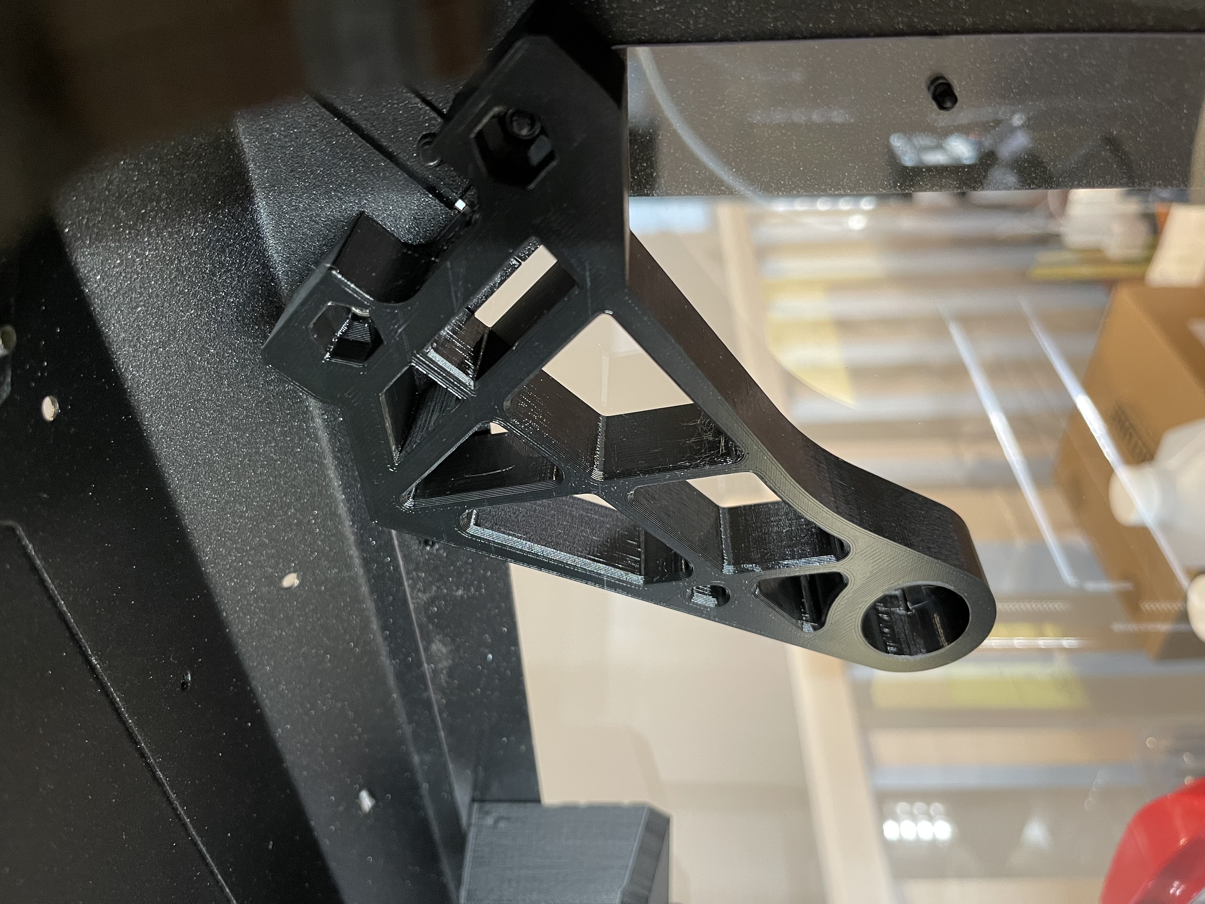 Prusa Enclosure Spool-holder-R with arm shifted deeper