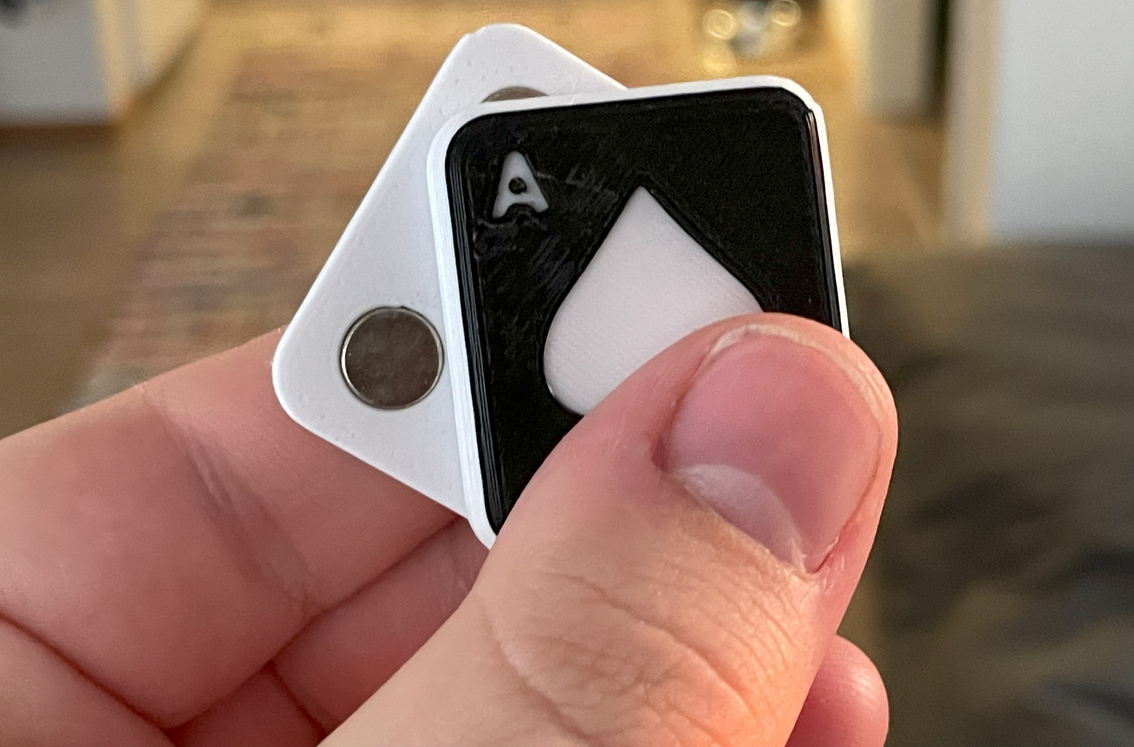 Magnetic fidget - Ace of Spades