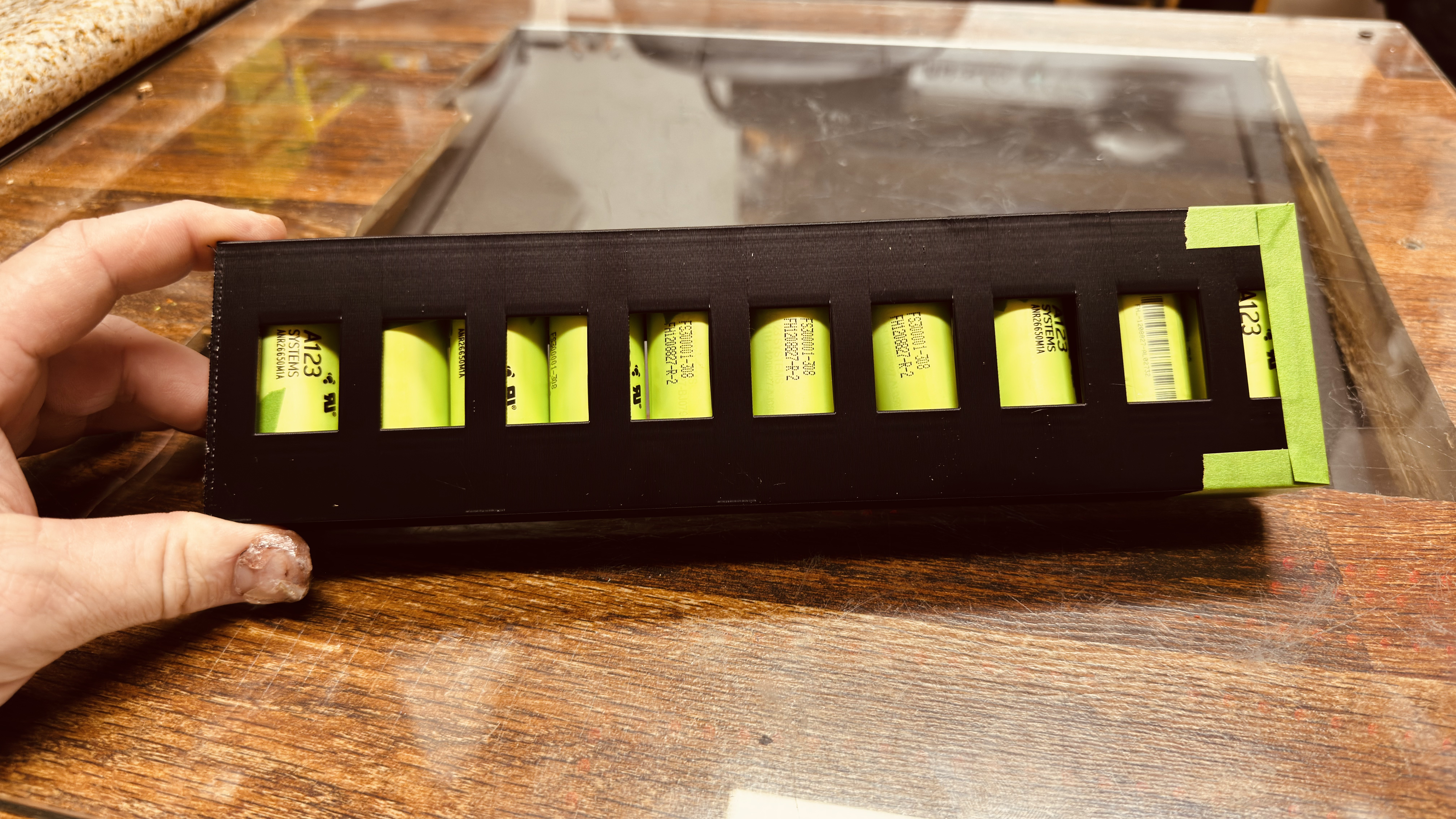 26650 battery storage