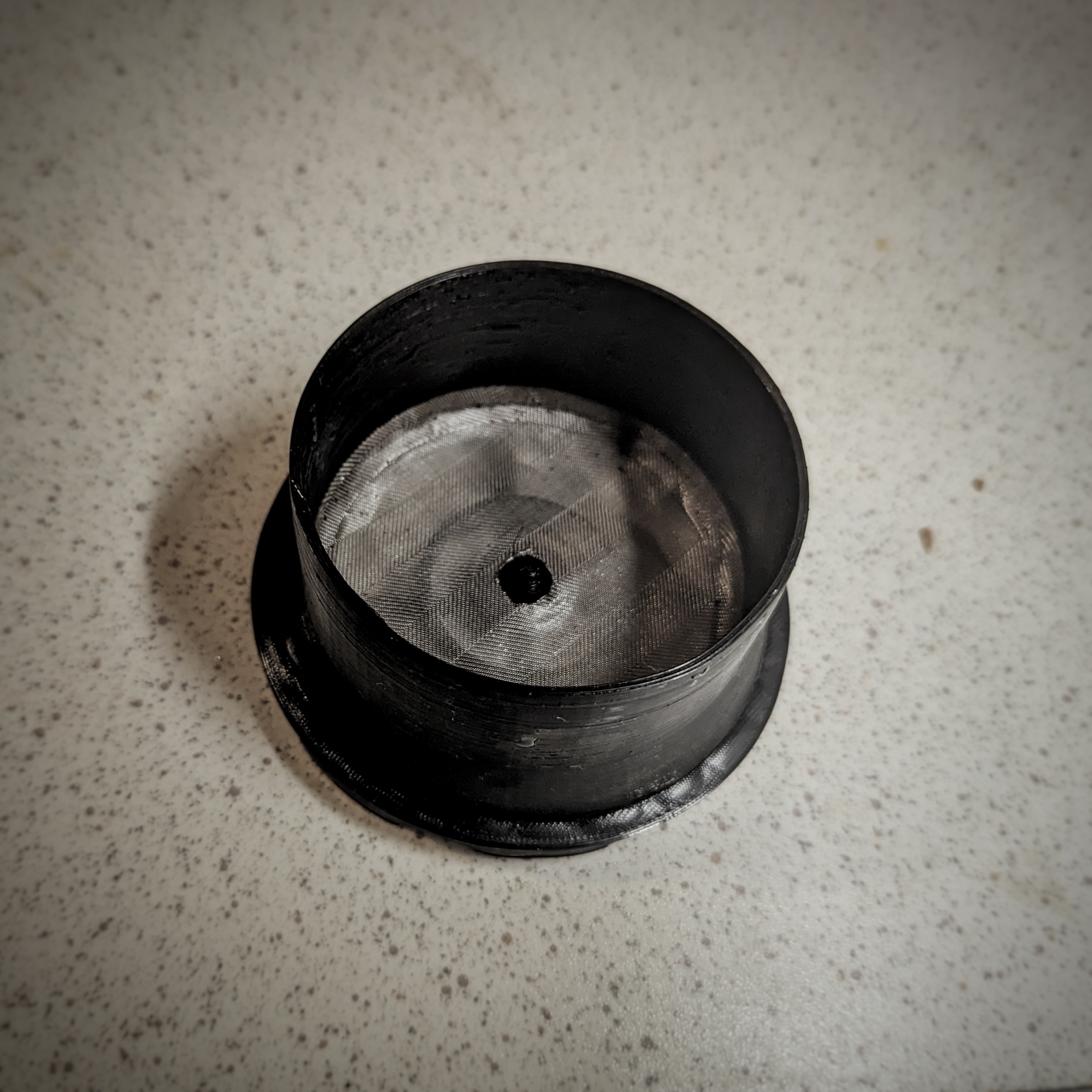 French Press Coffee Ground Cup by prntr Download free STL model