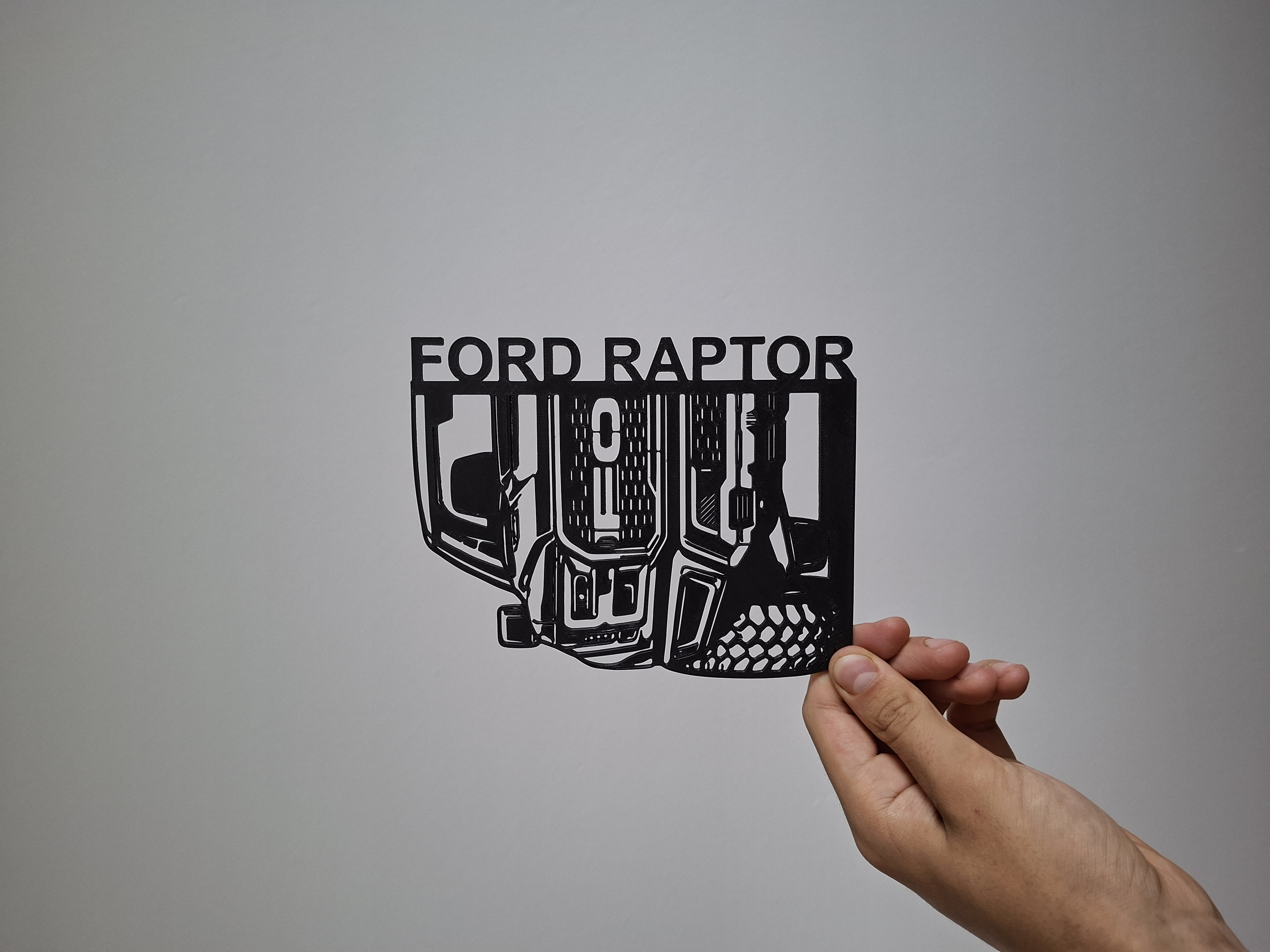 FORD RAPTOR wall decoration