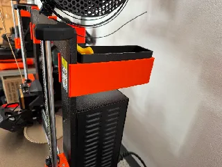 Top Box Case Bin (poop, filament clip ...) Insert - Einsatz Prusa MK4s