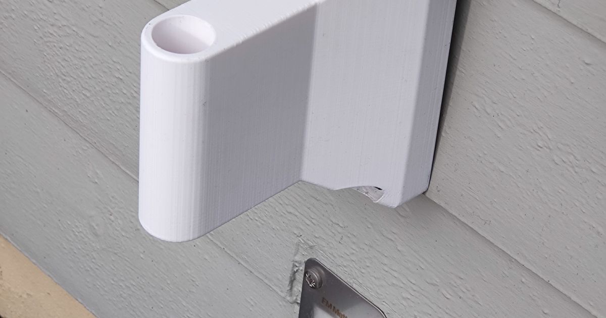 Wall mount Hozelock by EskildP Download free STL model