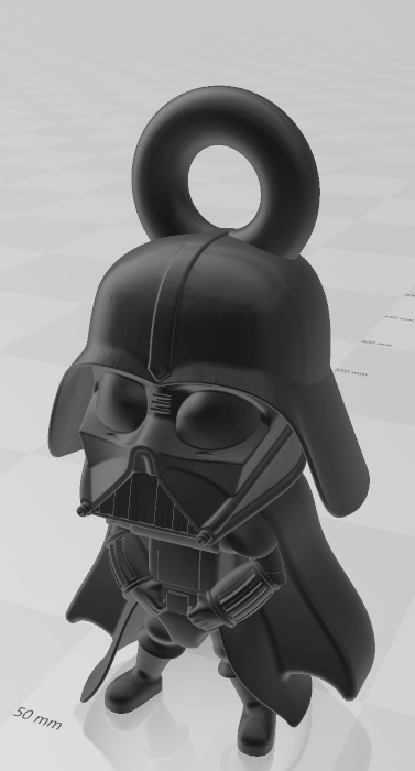 Darth vader key ring