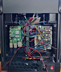 Voron 0.2 (Fysetc kit) electronic box.