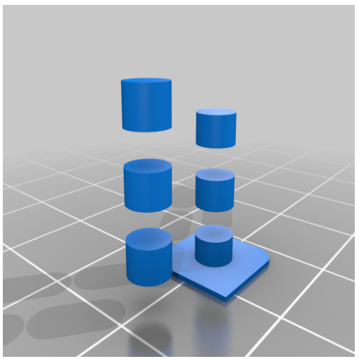 Dual Color Retraction Pillar