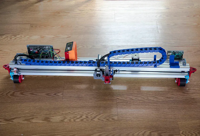 Drag Chain for my Rolling Plotter by geodave | Download free STL model ...