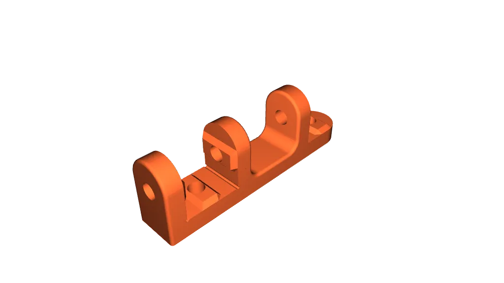 Drag Chain for my Rolling Plotter by geodave | Download free STL model ...