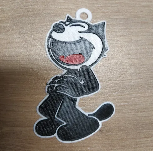 Felix The Cat keychain 2