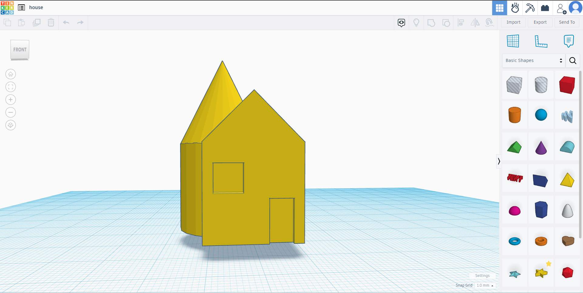 a small house