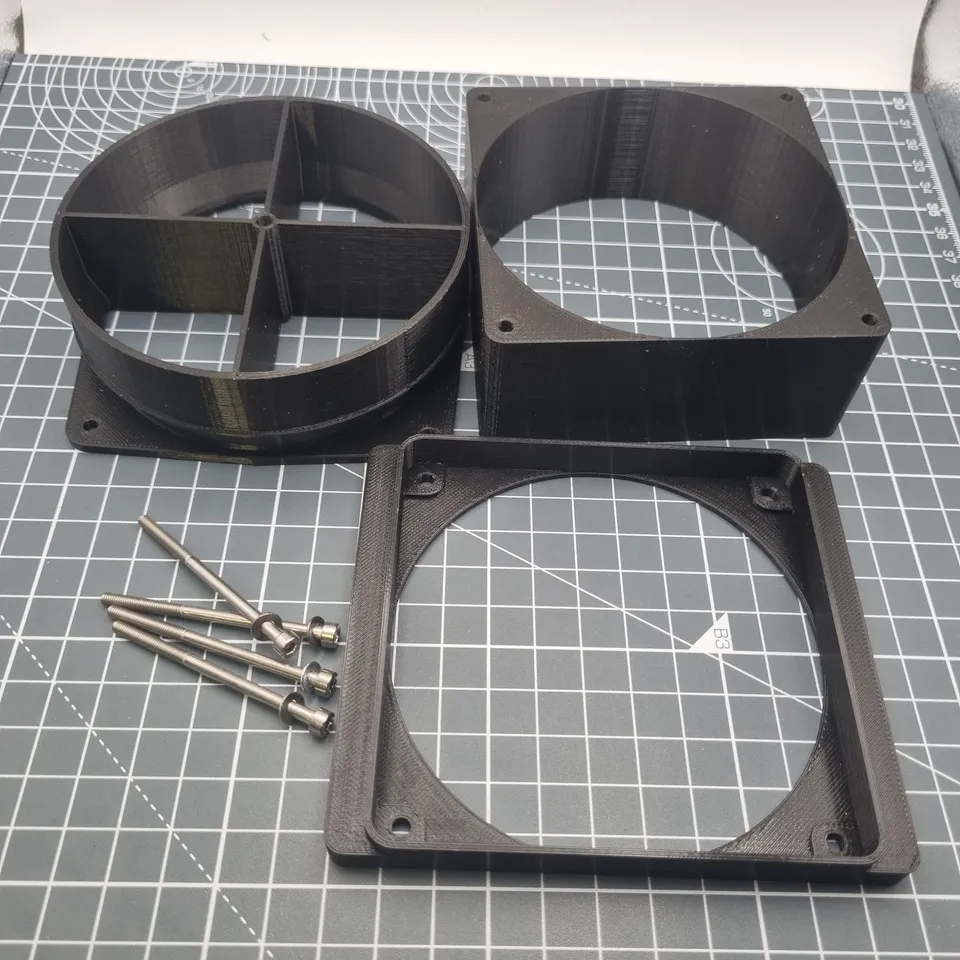 STL file Xtool M1 Exhaust Adaptor 🧑‍🔧・3D printing idea to download・Cults