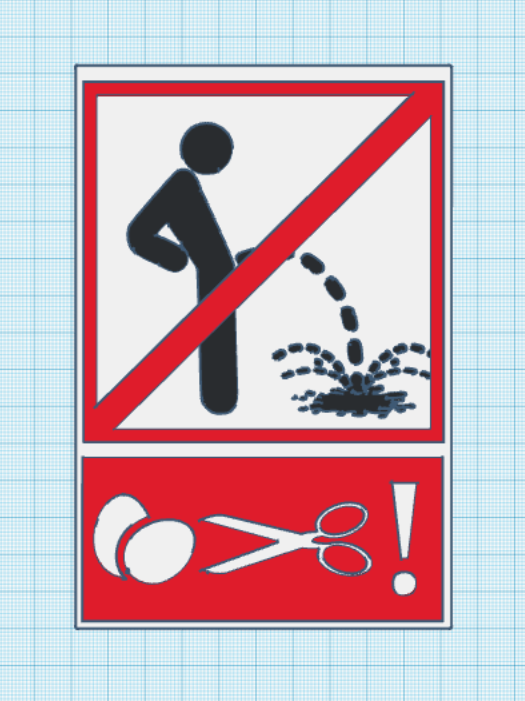 no splash sign by SemiPolaron Download free STL model