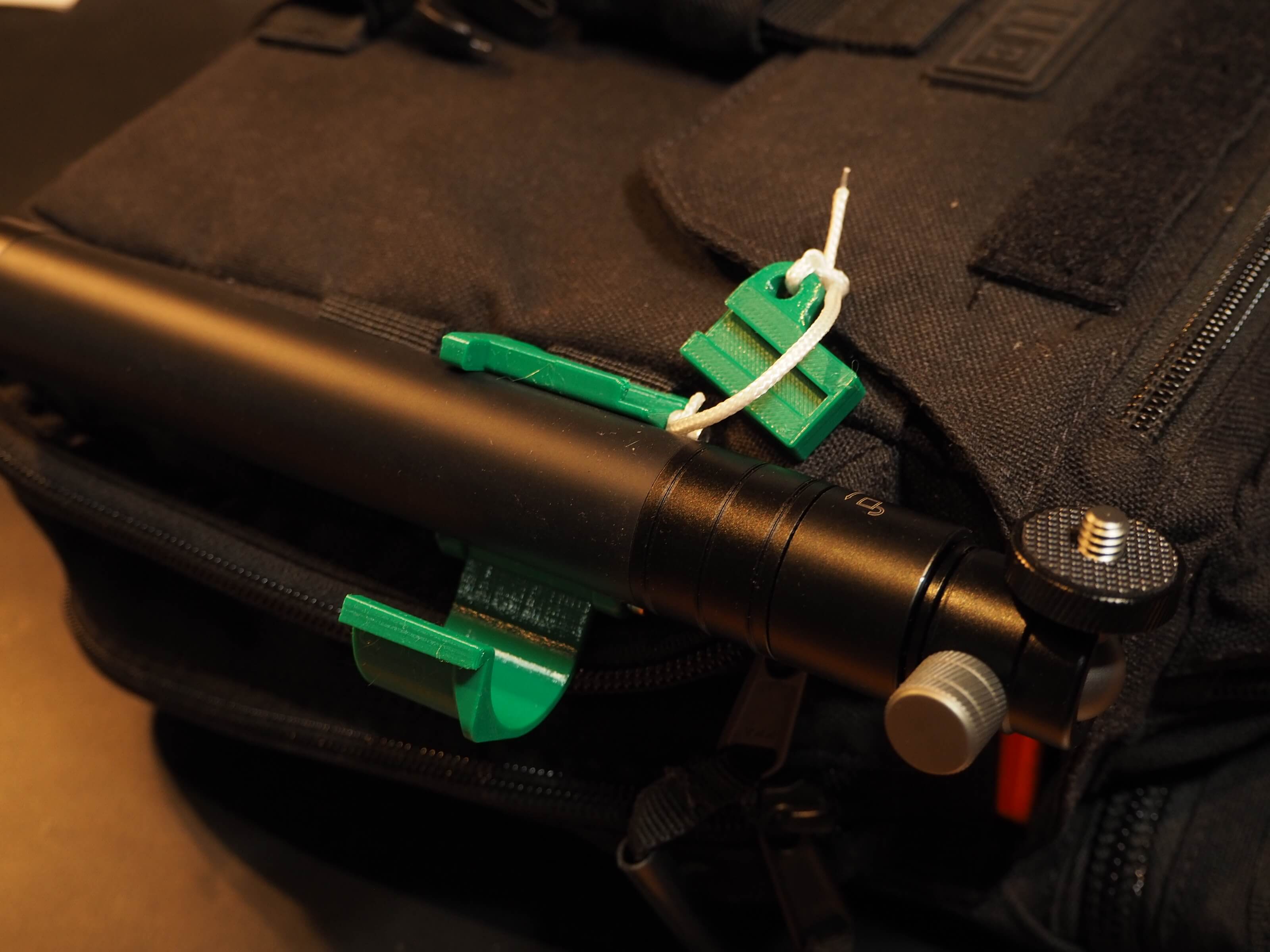 MOLLE Tube Clamp by Highrise Download free STL model