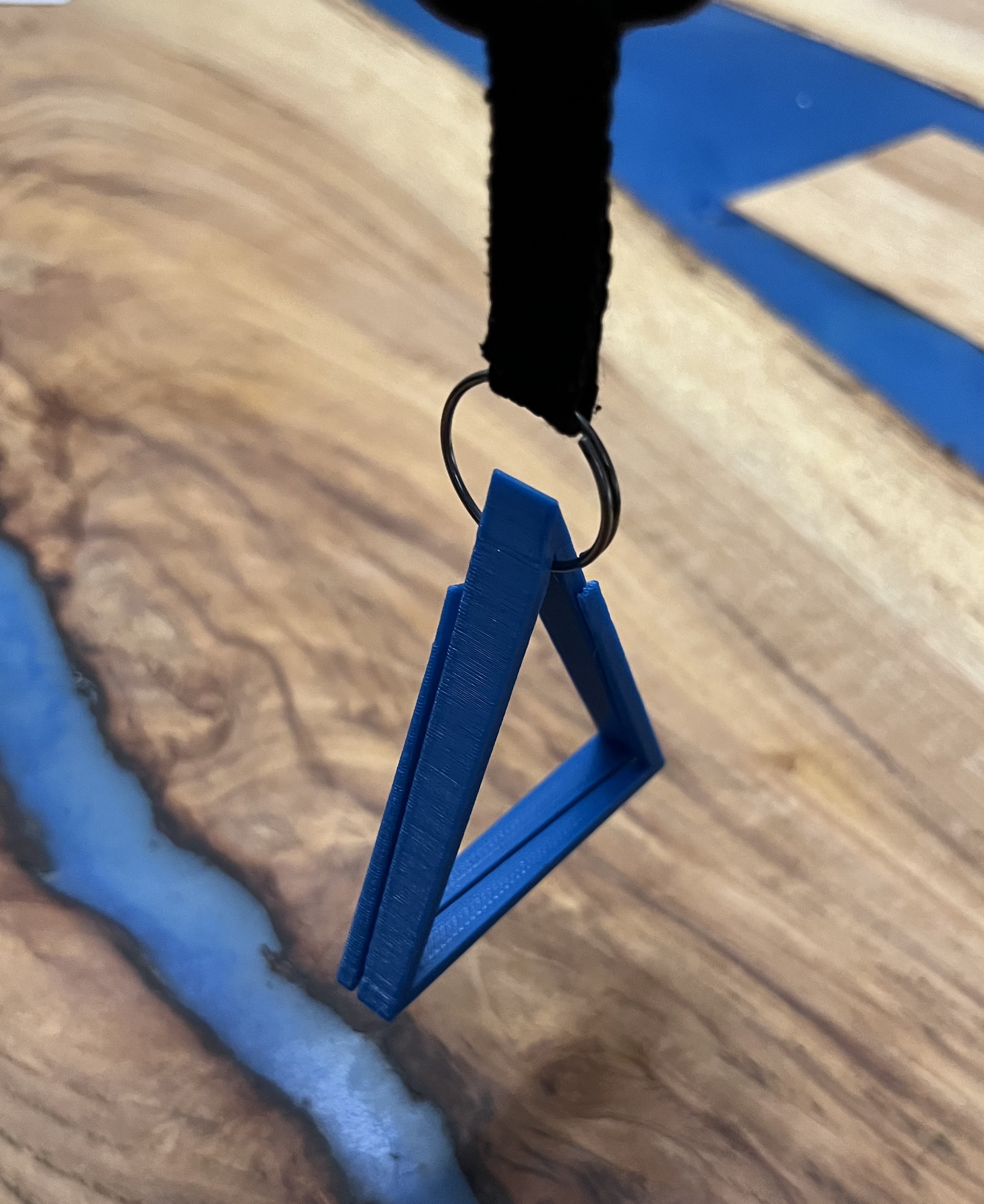 No Support Keychain Ring by Fidget Designs Download free STL model