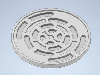Simple Coaster by dysclarity | Download free STL model | Printables.com