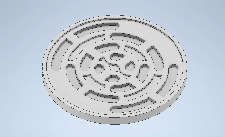 Simple Coaster by dysclarity | Download free STL model | Printables.com