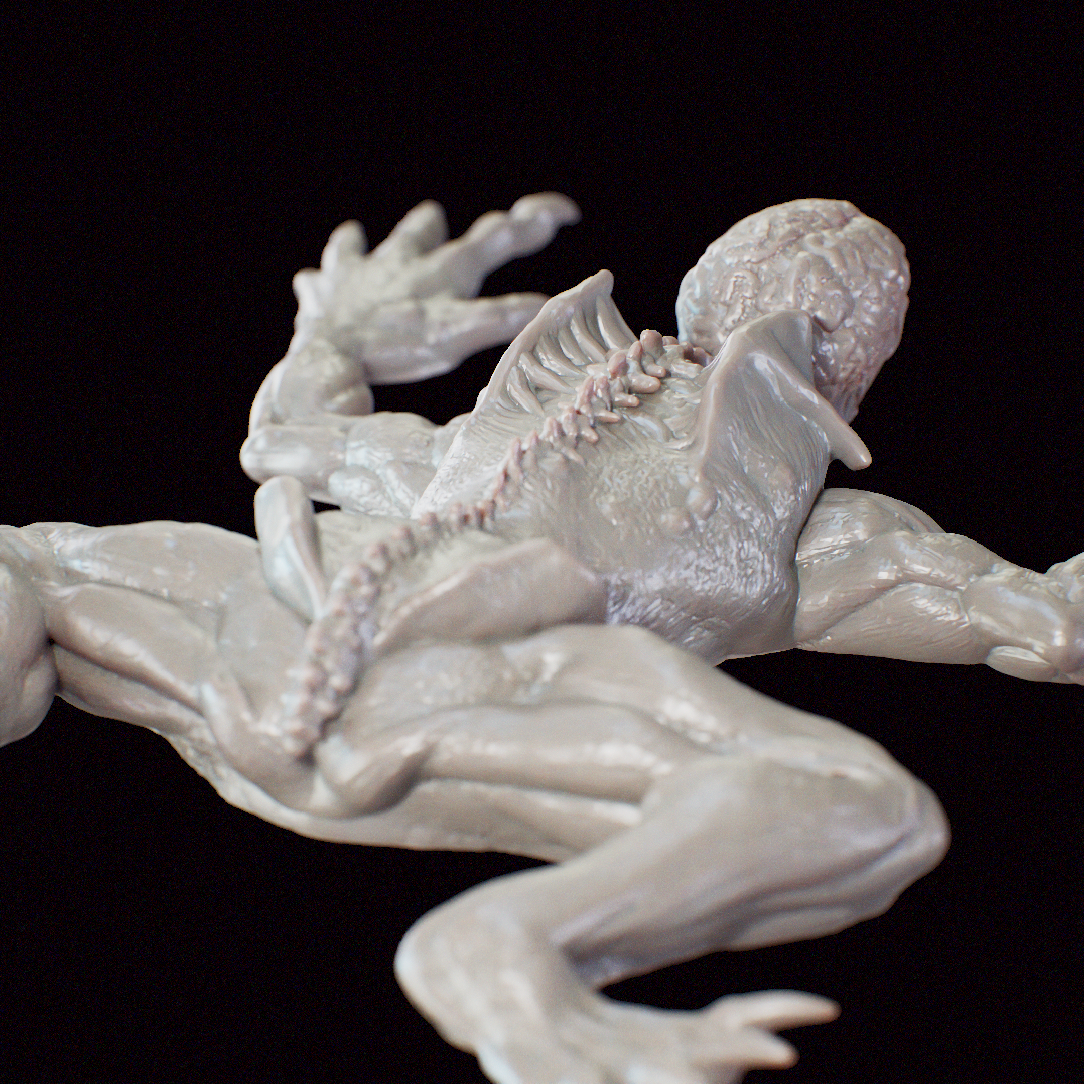 Licker from Revil Requiem - Friendly print - Licker de Reside evil impresion amigable — thumbnail 4