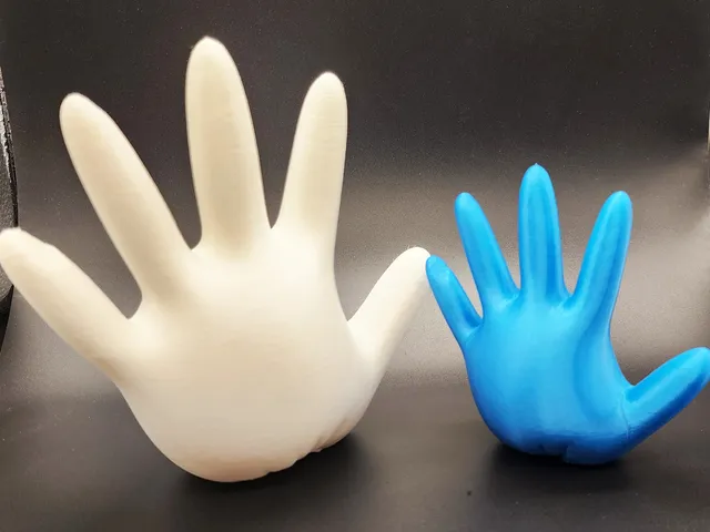 Inflated Glove 3D Scan