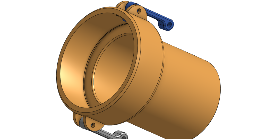 Socket Cam Lock 6in Dia OD by vladim Download free STL model