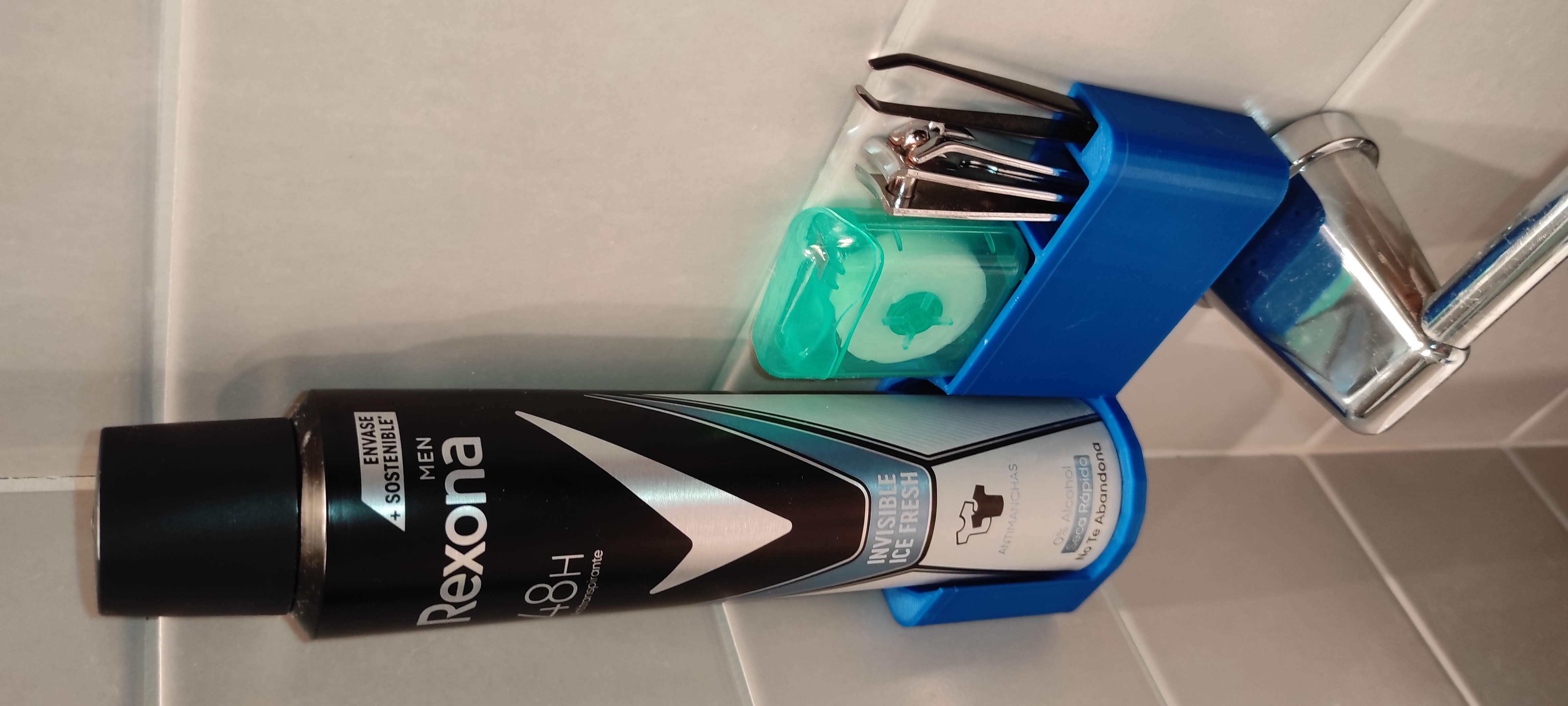 Deodorant and bathroom vanity holder by Raxuk Download free STL model