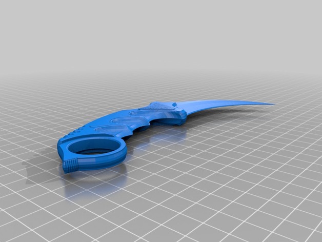 Karambit (From CS:GO) by Unwaer Eliot | Download free STL model ...