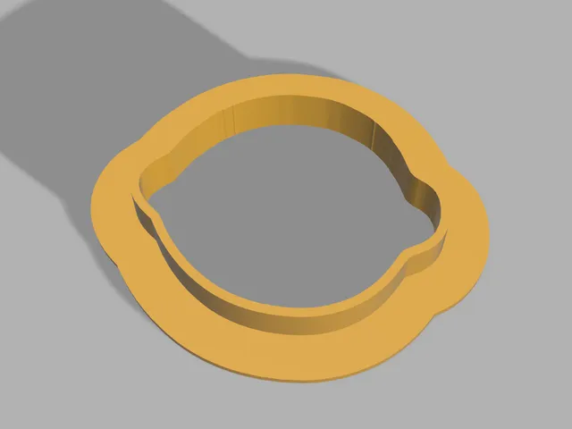Cookie Cutter - 2" Lemon