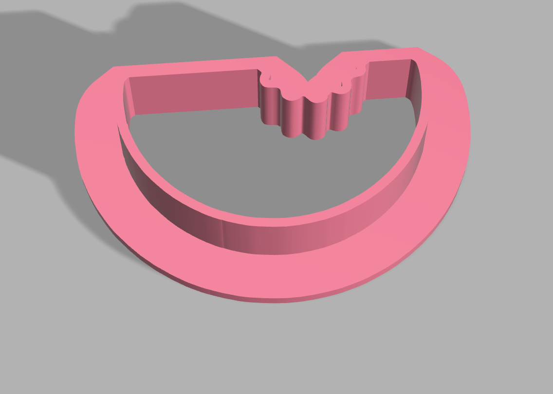 Cookie Cutter - 2" Watermelon With Bite