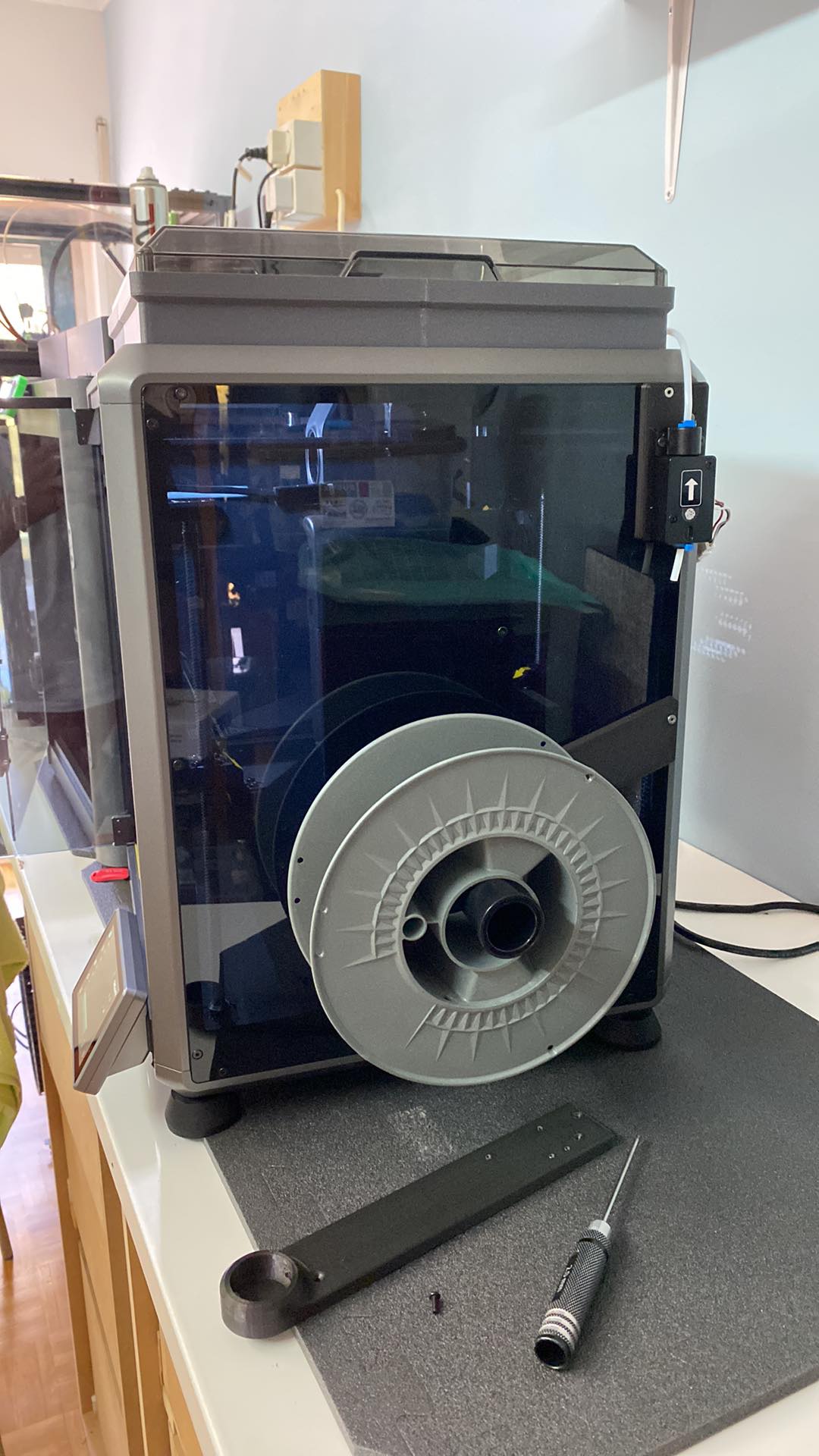 Creality K1 Side Load Spool Holder Version 2 By MDFPereira Download 