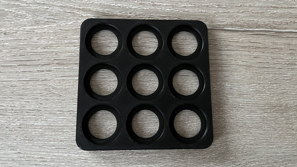 Lot De 3 Présentoirs Flottants 3D Pour Pièces De Monnaie, Jetons