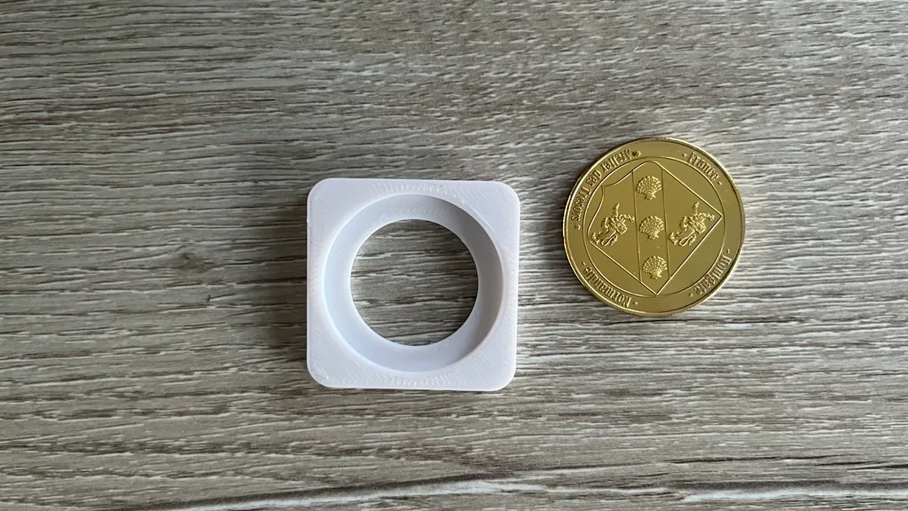Cadre 3D Flottant Pour Pièce De Monnaie – Présentoir Transparent Porte-Monnaie Trophée Collection (18×9 Cm)