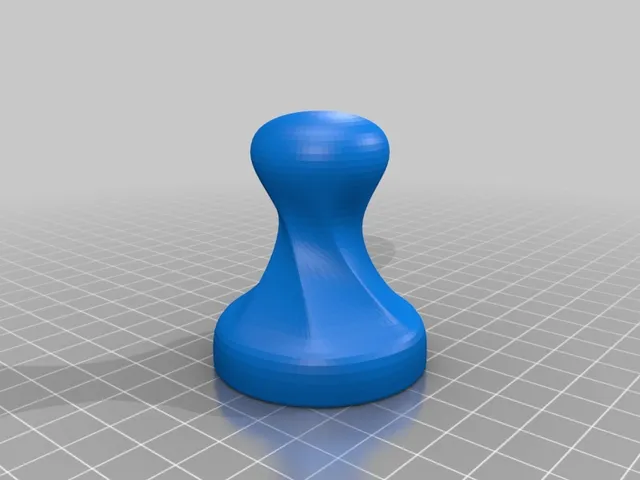 Updated twisted coffee tamper (50mm diameter)