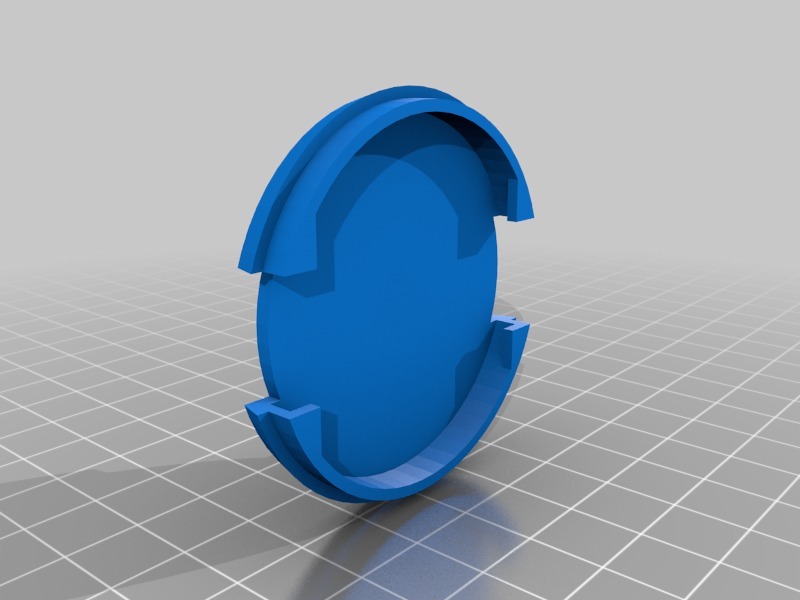 upgrade remix of lens cap for slr 52mm scaleble, now updated with strenghtened weak points