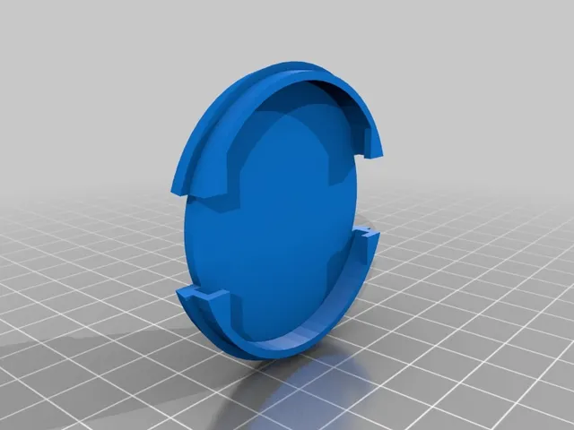 upgrade remix of lens cap for slr 52mm scaleble, now updated with strenghtened weak points