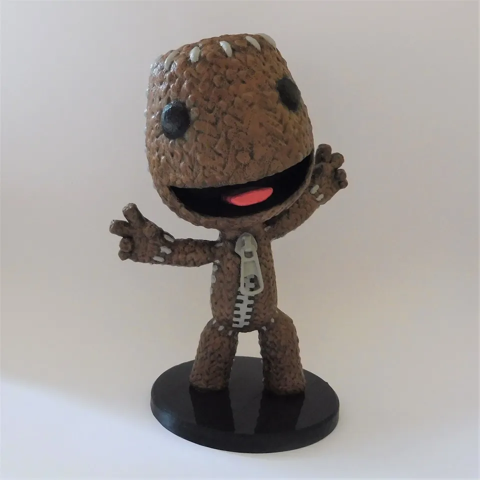 Figurine Sackboy – LittleBigPlanet – Jeu Vidéo Sony – Collection NEUVE